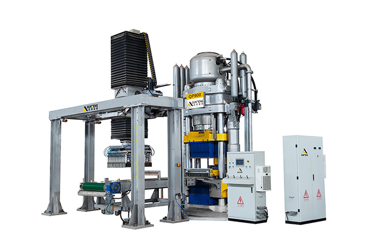 QP900 Automatic Static Pressing Machine for Making Solid-Waste Brick